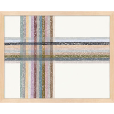 Darcie Untitled: Intersections no.2 Horizontal by Beth James - Framed Wall Art