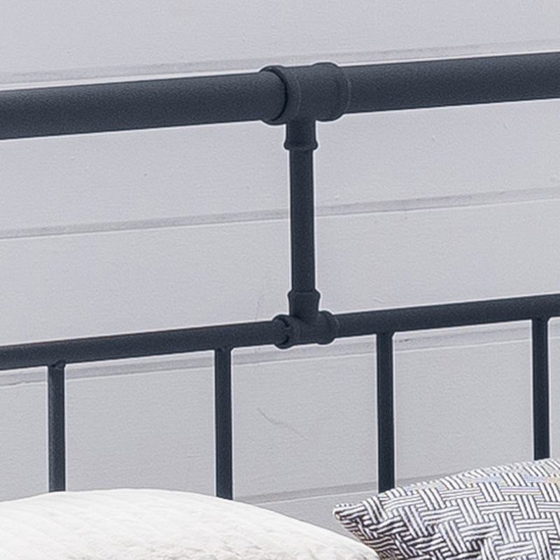 Lit plateforme Tremonton, Grand, Gris anthracite