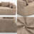 Boneless 96" Modular Loveseat 2-Seater Sofa, No Assembly Required Compressed Sofa, Deep Seat with Thick Armrests, Soft Flannelette Upholstery, 2-Piece Set for Living Room, Apartment-536261666