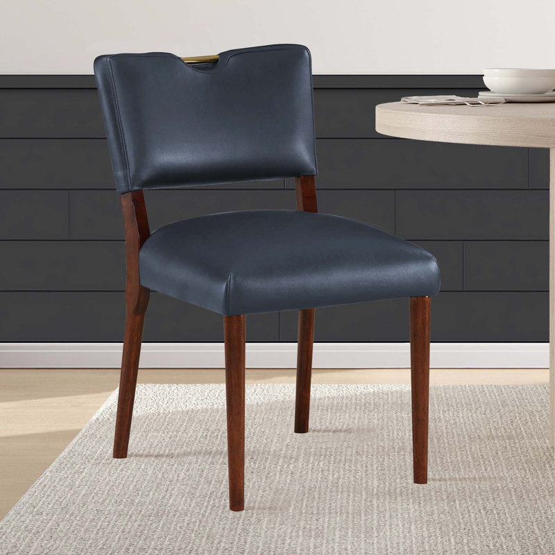 Faux Leather Dining Chair - Set Of 2
