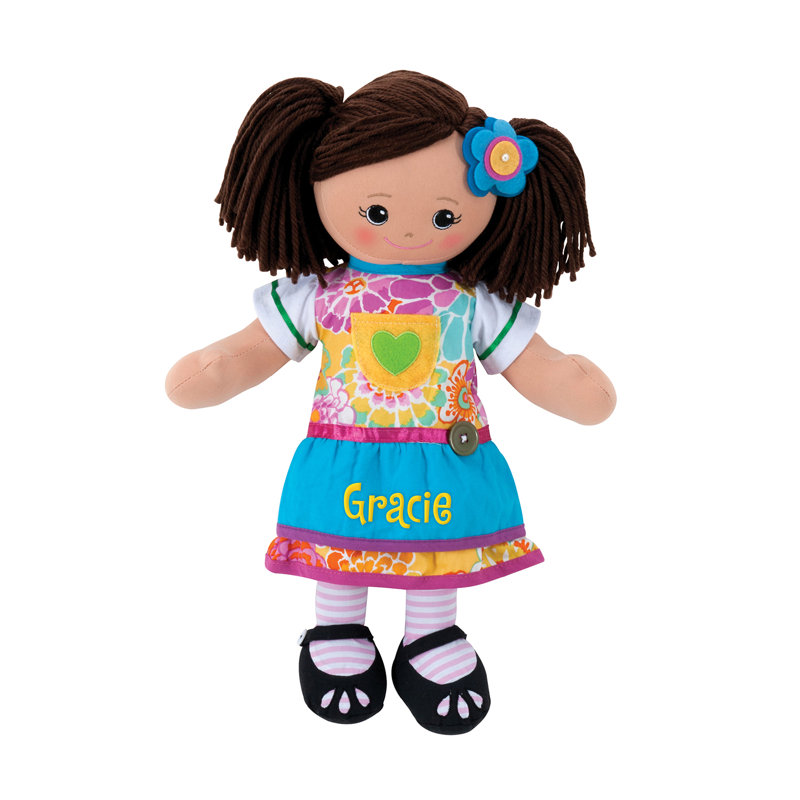 Personalized Planet Hispanic Rag Doll
