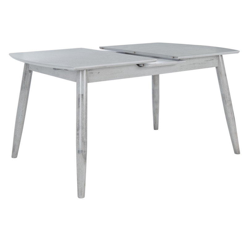 Table de salle à manger à extension automatique Kyoga, Gris foncé