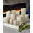 Classic Real Wax Body Flickering Flameless Battery Powered LED Pillar Candle-91336546-91336550