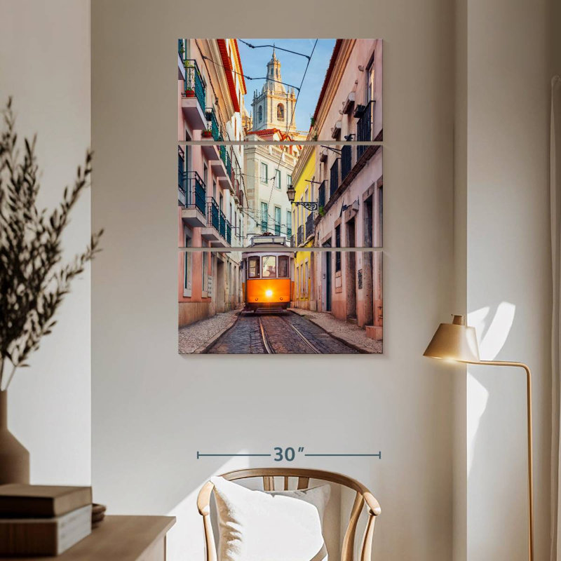 Sireci Tram Twilight Ride, 65" H x 42" W