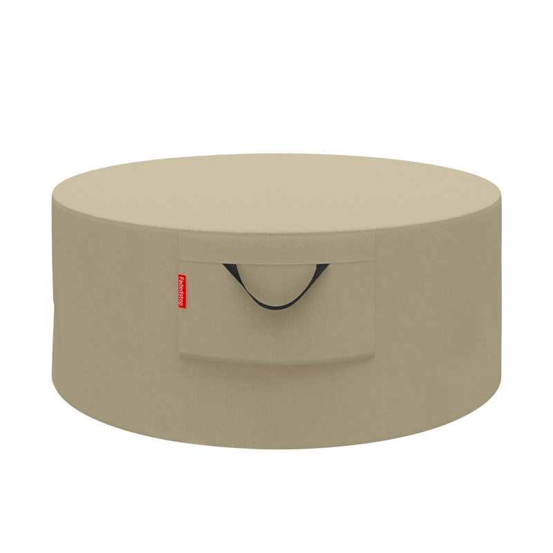 Housse pour foyer d'extérieur, H 19 po x l 36 po x P 36 po, Beige