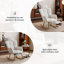 Fauteuil oscillant rembourré Teddy-1450747394