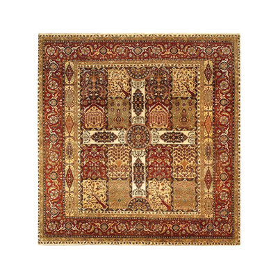 Sithal Oriental Area Rug in Brown