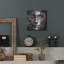 «Look At You 2» par Rey Klimt, art mural en métal-489182400
