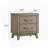 Contemporary 2-Drawer Nightstand