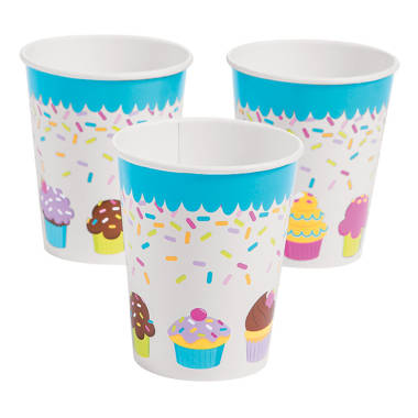 Oriental Trading Company Disposable Paper Christmas Cups