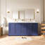 Miroir rectangulaire en métal avec cadre en aluminium, miroir de salle de bain avec verre résistant-953616032-943546717