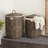 Seagrass Handmade Decorative and Functional Storage Basket with Liner and Matching Tops-2146496987