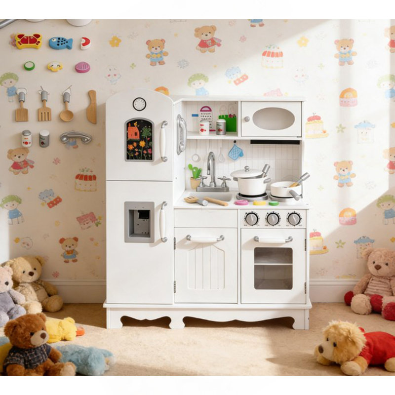 Wooden Kitchenette,Kids Kitchen Playset