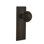 Mission Plate with Egg & Dart Door Knob