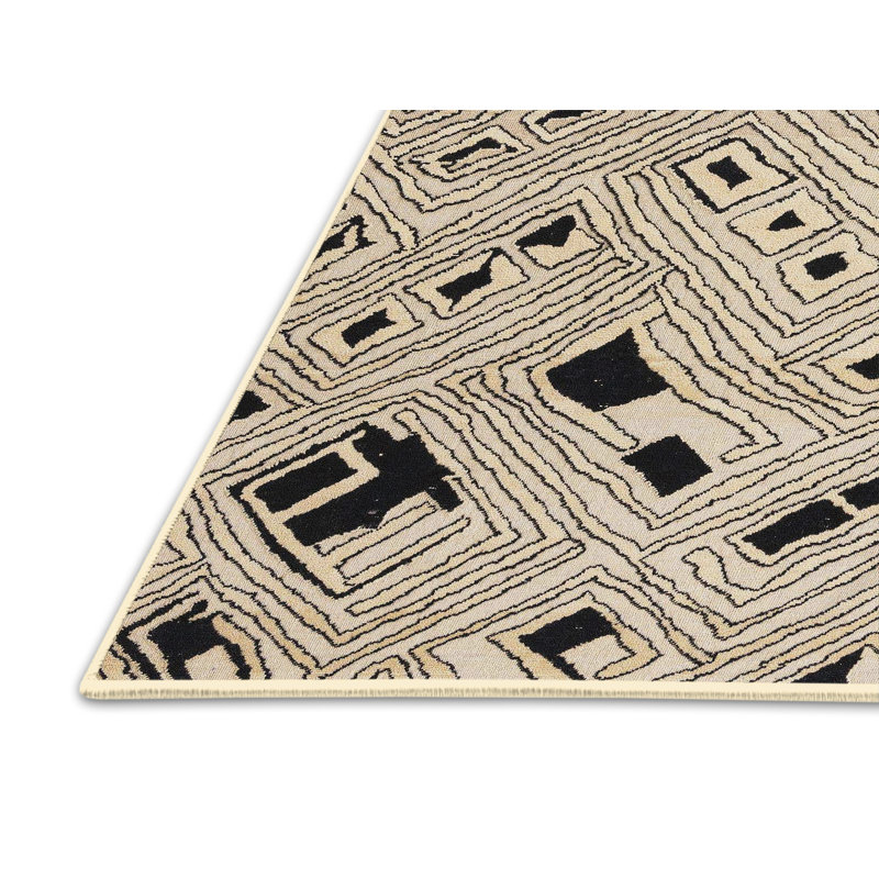 Abstract Indoor Rug, Rectangle 5' x 7'