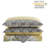 JML Grey/Yellow Floral Microfiber Reversible 3 Piece Quilt Set-389750622