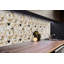 Wall Tiles Self Adhesive Vinyl Splashback Wall Stickers 39,37x19,68 Inch Sticker Tile Peel and Stick