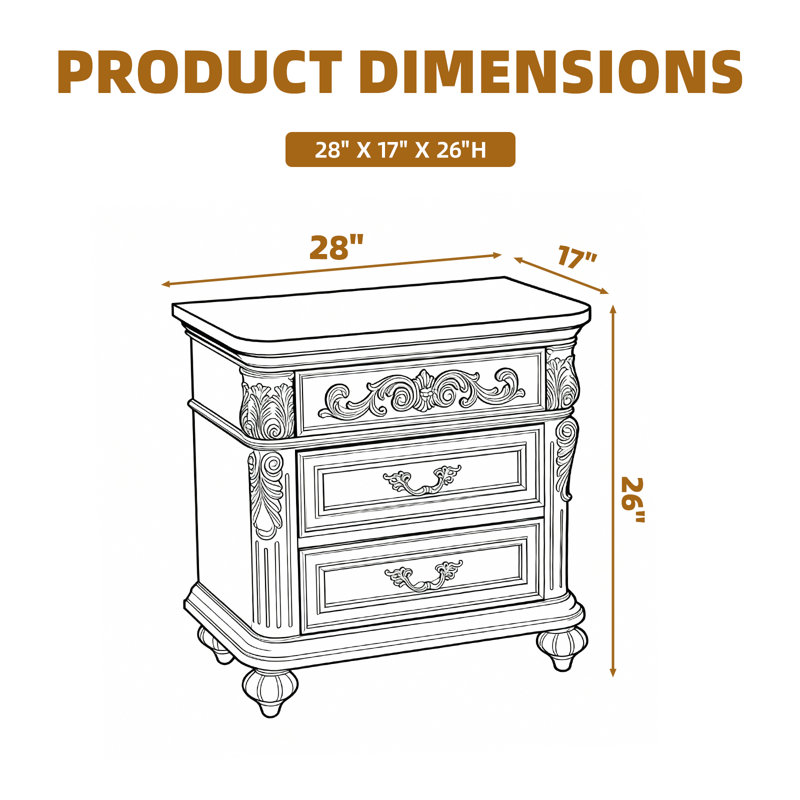 Table de chevet à 2 tiroirs, table de chevet avec tiroirs coulissants pour le rangement de la chambre à coucher