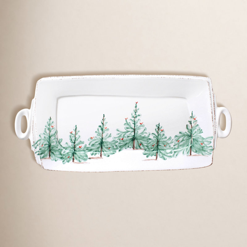 Lastra Holiday Stoneware Platter
