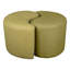 Learniture Structured Teardrop Stool -Flexible Modular Collaborative Soft Seating For Office, Home, Lounge And School Classrooms With Durable Frame 1002NLG-64494590
