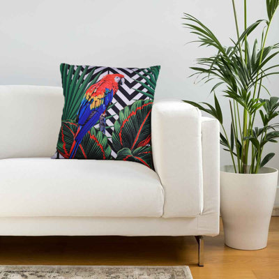 Paula Floral Throw Pillow
