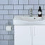 Carreau de mosaïque en verre à bord droit de qualité supérieure 3 po x 6 po-36845306