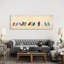 Reproduction d’art en couleurs assorties par Patricia Pinto-impression panoramique-54256666-54256659