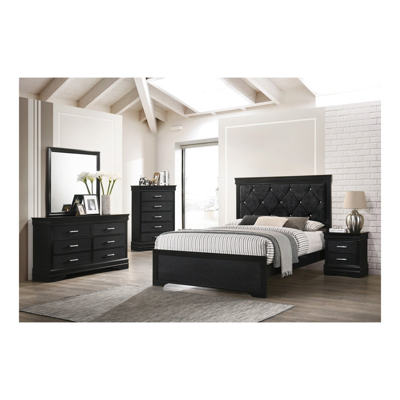 Amalia - Commode, Noir