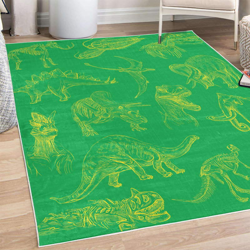 Tapis décoratif Aspremont, Rectangle 4 pi x 5 pi 5 po