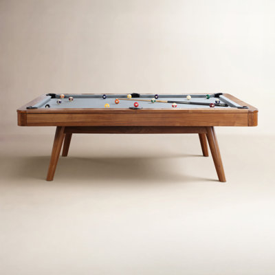Elton Mid-Century Modern Pool Table