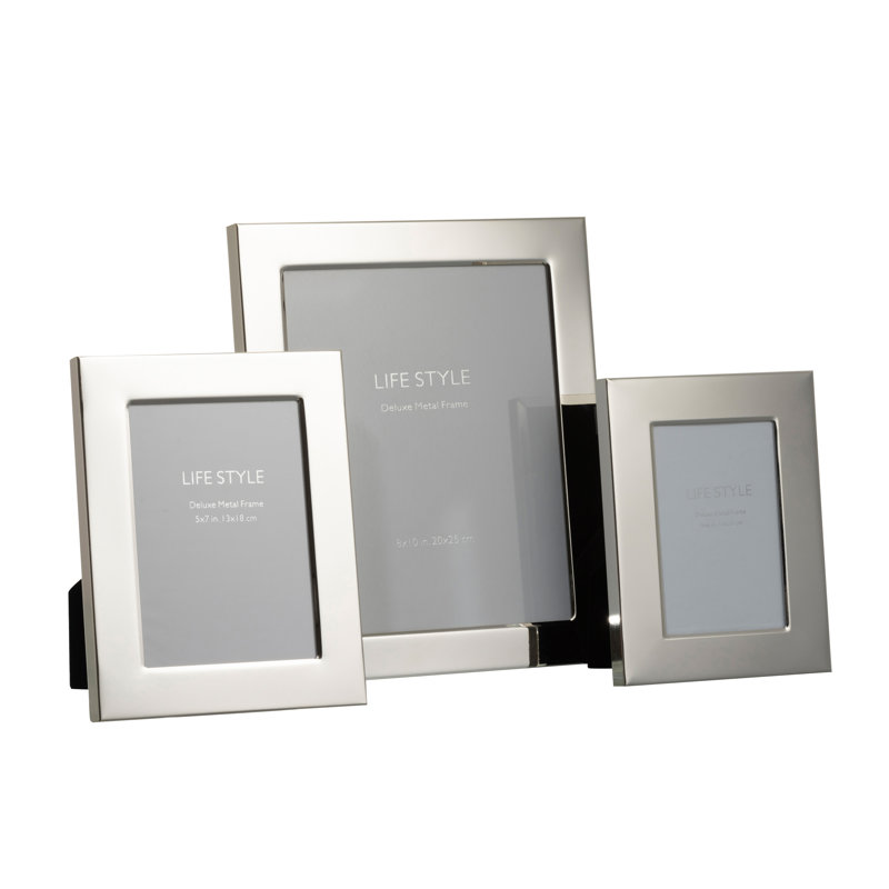 Dontrell Silver Single Picture Frame, 31.5cm H x 26.5cm W x 2.5cm D