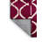 Machine Washable Trellis Red Area Rug-1888122371