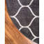 Tapis gris foncé Lllan-43011768