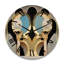 Horloge murale surdimensionnée en bois-301177167