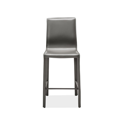 Jada Upholstered Stool with Metal Frame