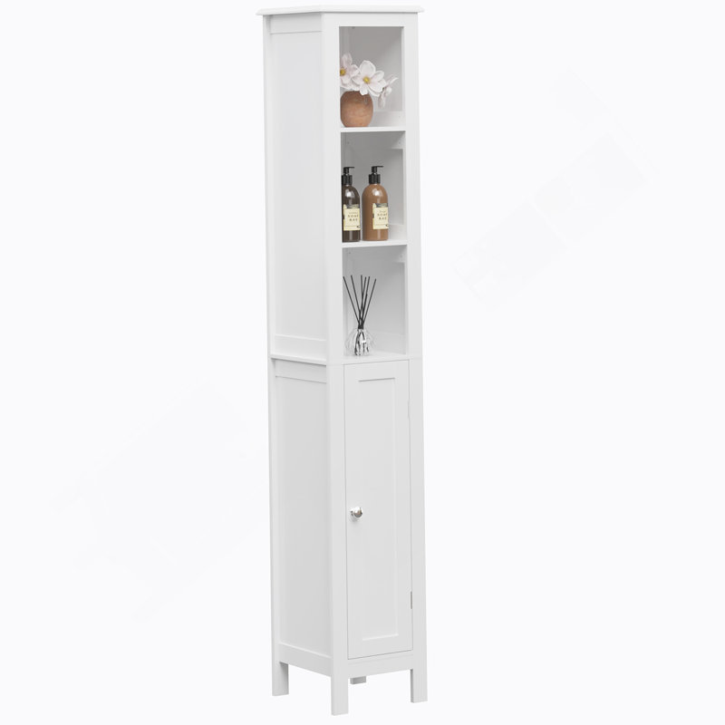 Armoire de rangement de 66,92 po de hauteur avec tablettes réglables