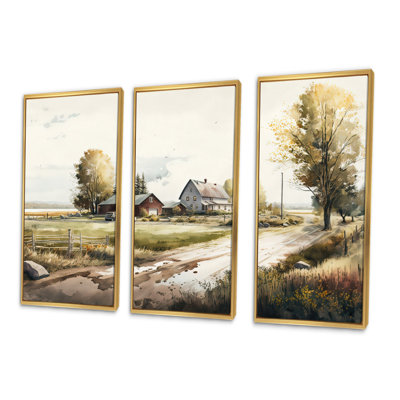 Path To The Barn II " Path To The Barn II " 3 - Pieces
