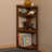 Regency Flip Flop High Corner Folding, No Tools Assembly, Wood Bookcase-1115027759-1170117835