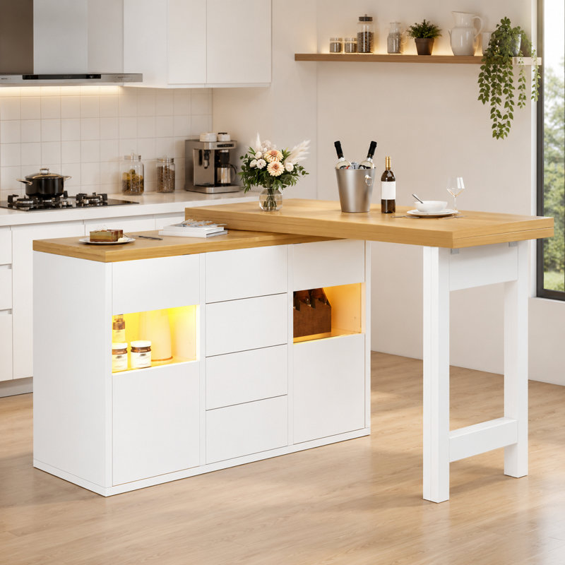 197 cm Mini Bar Cabinet