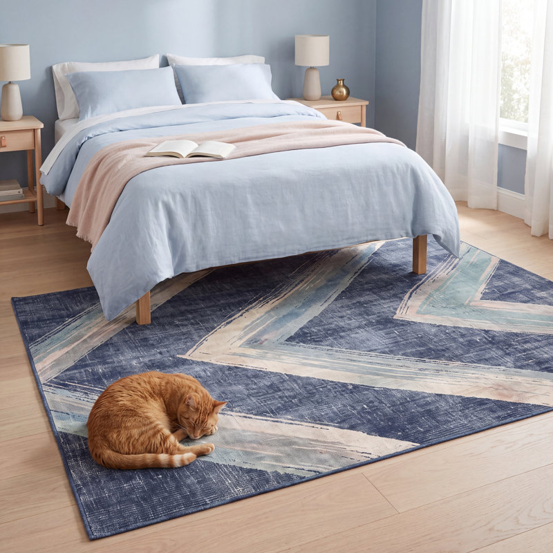 Tapis d'extérieur Cloudbank Modern, Rectangle 6 pi 11 po x 10 pi 10 po