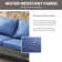 Nazime Wicker 9 - Person Modular Patio Conversation Sets with Cushions