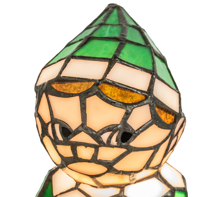 Meyda Tiffany & Stained Glass Table Lamp, Green