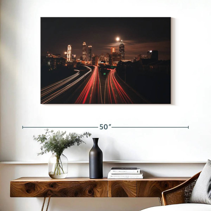 Sentiers de lumière Nicci Atlanta City, H 26 po x l 39 po
