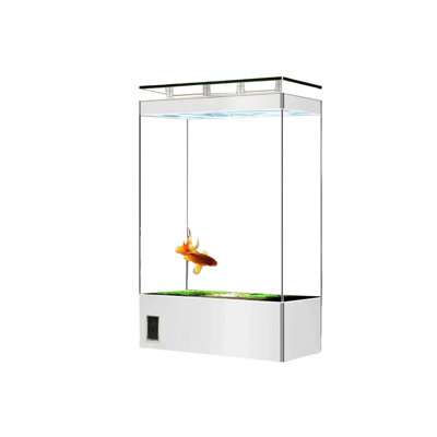 Modern Minimalist Tall Eco Aquarium