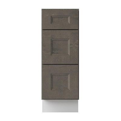 Ready to Assemble Solid Wood Shaker Drawer Base Kitchen Cabinet