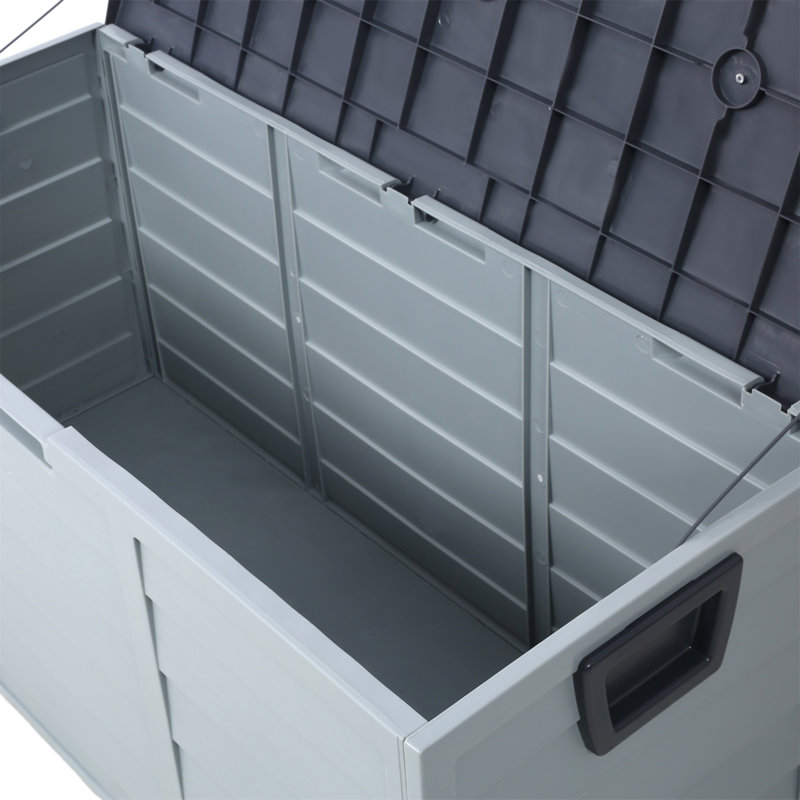 Boîte de rangement pour terrasse et abri anti-UV toutes saisons