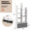 Komor 118cm H x 53cm W Step Bookcase