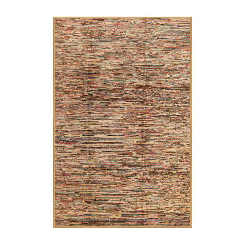 Tapis abstrait moderne 3317, Tapis de couloir 2 pi x 5 pi
