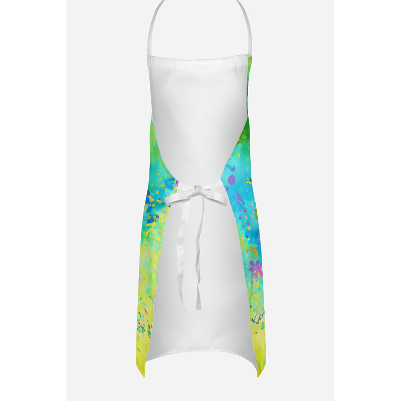 No Pattern Bib Apron