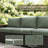Wicker Outdoor Sofa with Deep Cushions
